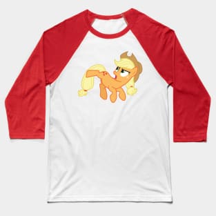 Jump Kick Applejack Baseball T-Shirt